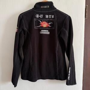 90s Vintage BOGNER Everest Expedition Embroidered Fleece Mid Layer Medium Large
